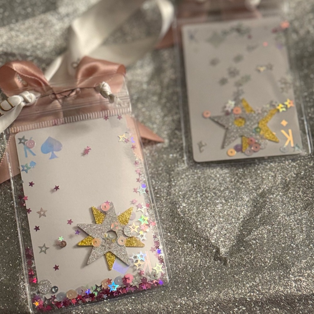 DIOR DECK THE HALLS-2 SHAKER ORNAMENTS